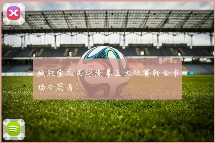 疯狂金元足球谢幕五大联赛转会市场冷思考!